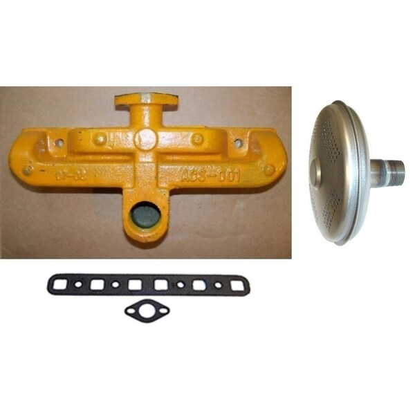 Aic Replacement Parts 800333 Manifold Gaskets & Muffler Fits Allis Chalmers Tractor G 800333MFFLR-GSKTSET - main